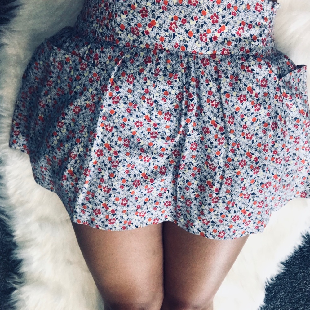 AERIE - flower print summer skirt